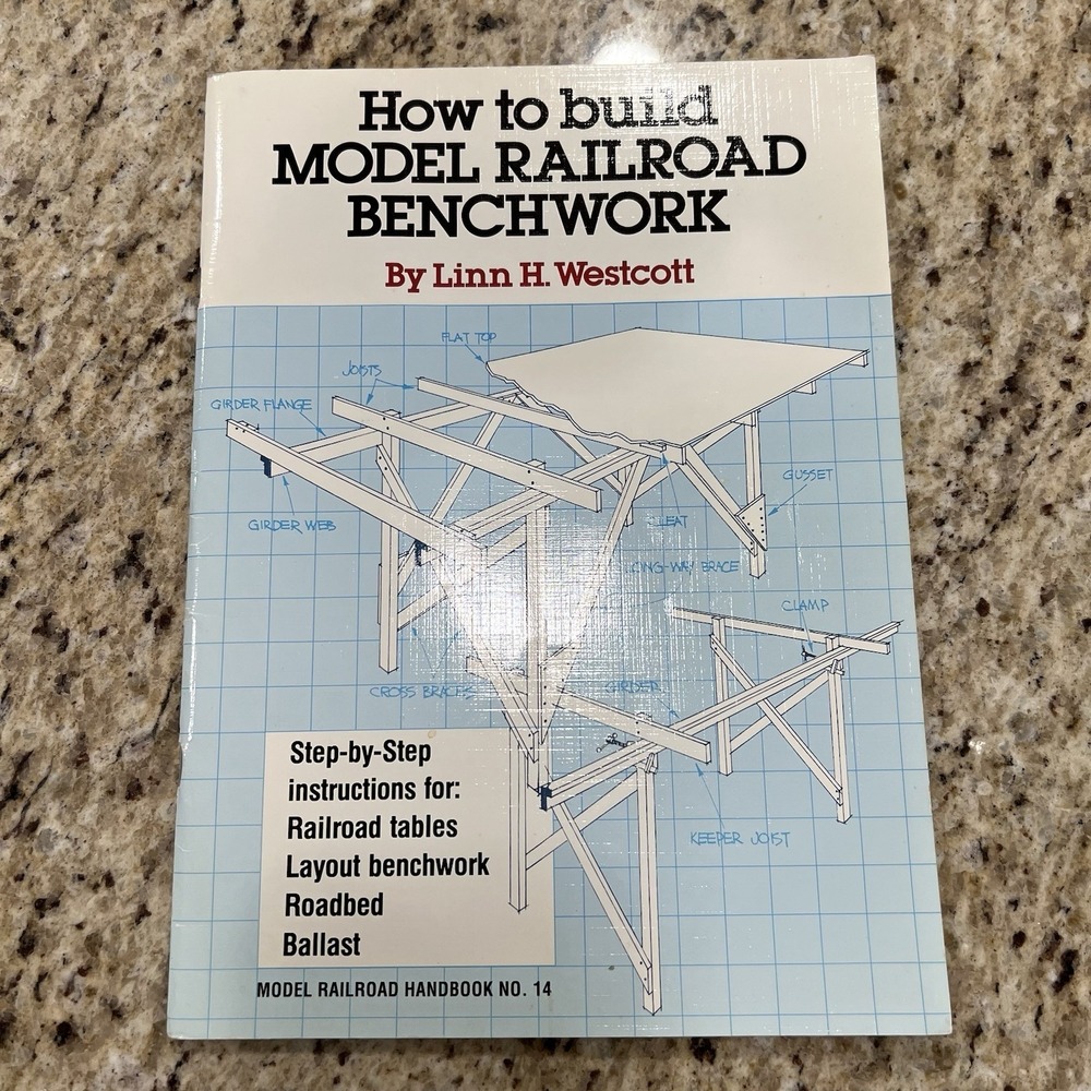 How to Build Model Railroad Benchwork - By Linn .‎ Westcott - Paperback